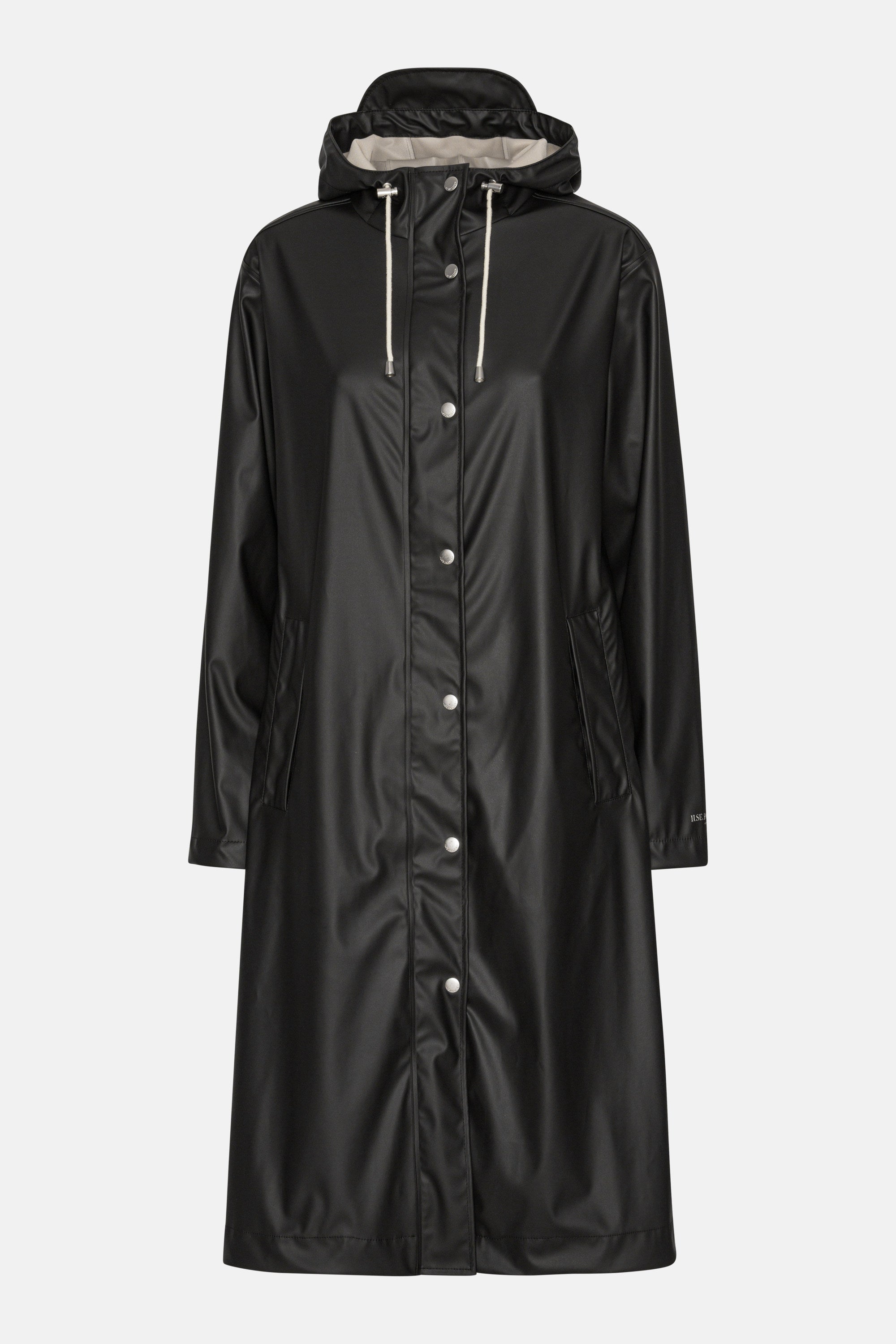 Long Rain Jacket - Black Beauty